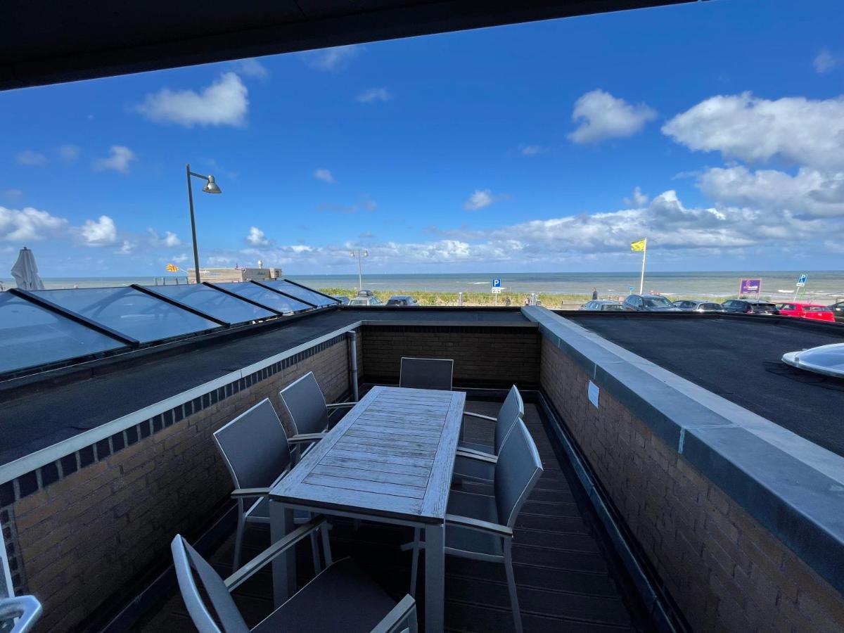 De Trintel Op 1E Verdieping Met Ruim Terras En Zeezicht Egmond aan Zee Exterior photo